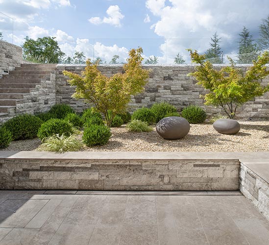 Giardini - abitazioni outdoor - in pietra naturale