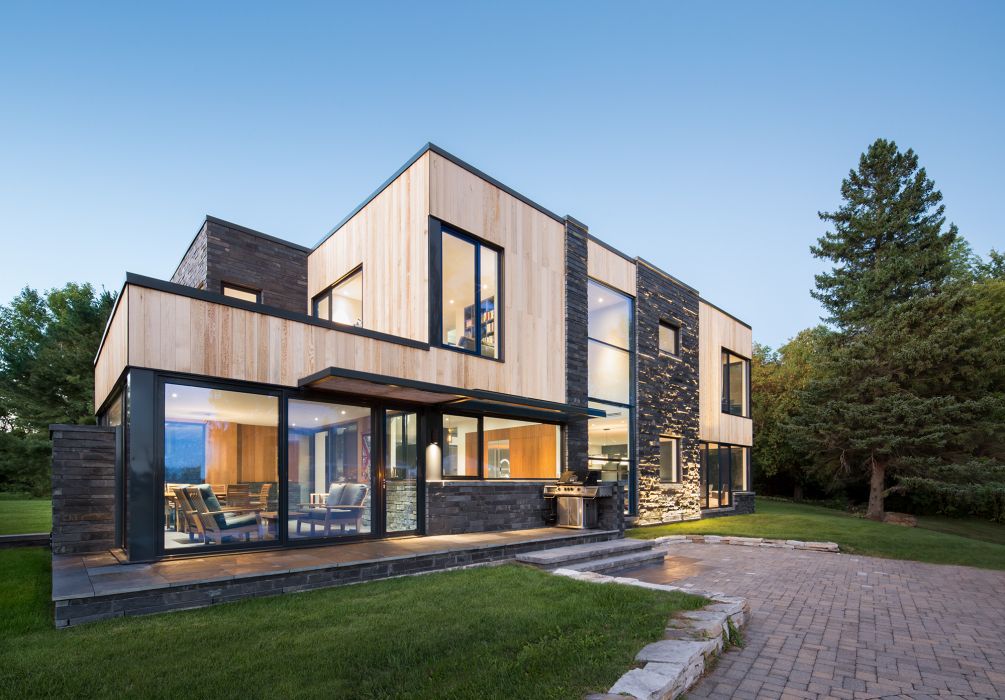 Hemmingford house – Hemmingford, Montreal, Canada (SIMARD Architects)